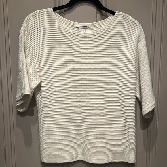 CLUB MONACO short sleeve boxy fit sweater - Picture 1 of 3